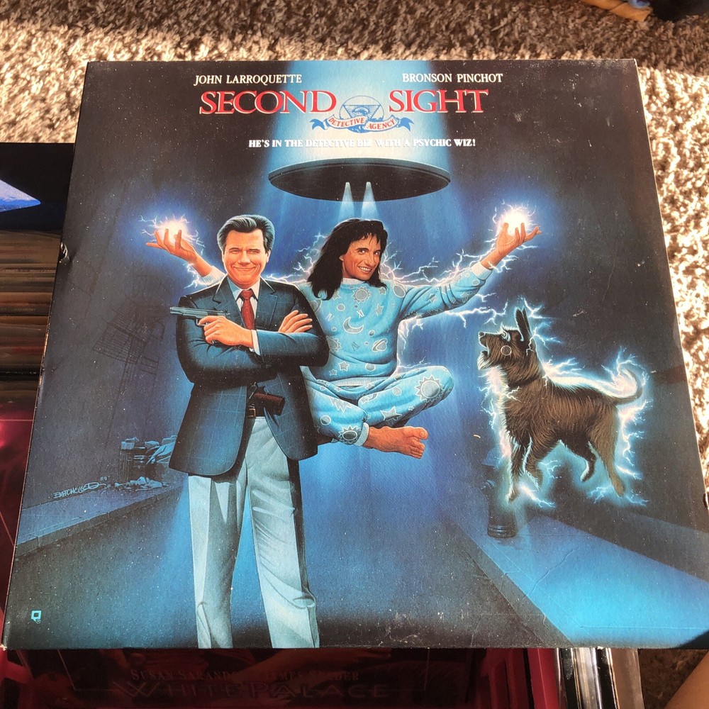 Second Sight, John Larroquette Extended Play Laser Disc PG