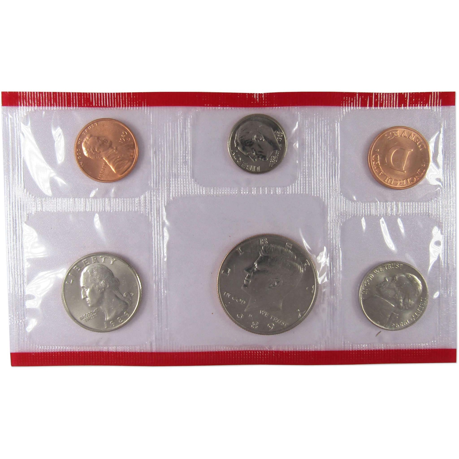 1989 Uncirculated Coin Set U.S Mint Original Government Packaging OGP