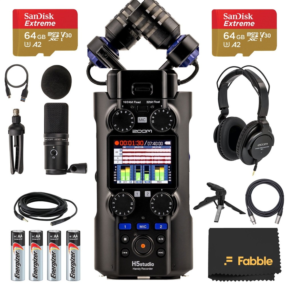 Zoom H5 Studio Handy Recorder Bundle