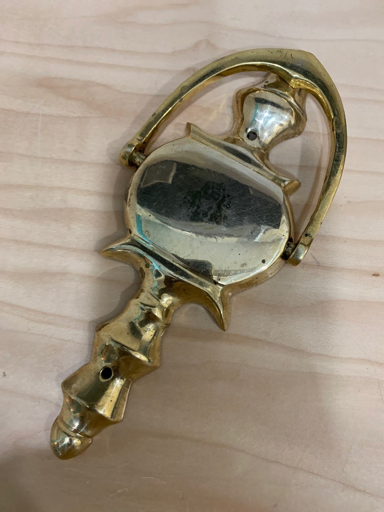 Vintage Solid Brass Door Knocker