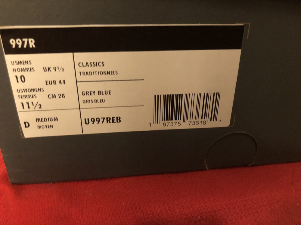 NEW BALANCE CLASSICS Large Empty Box