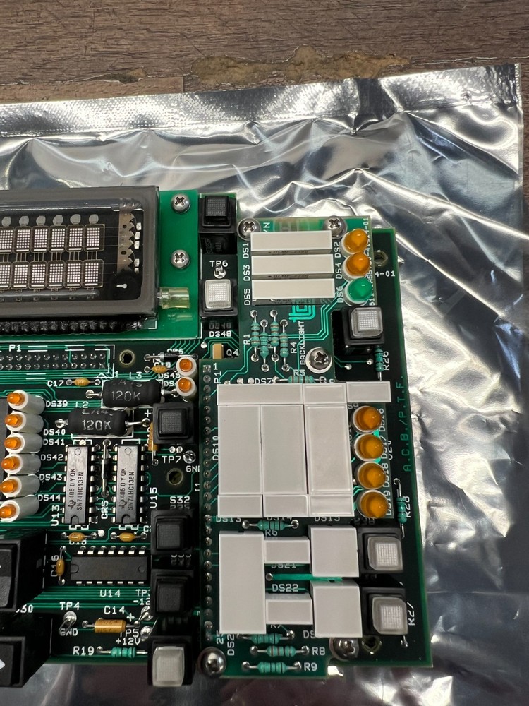 Vintage Intel 8279 keyboard and display controller board
