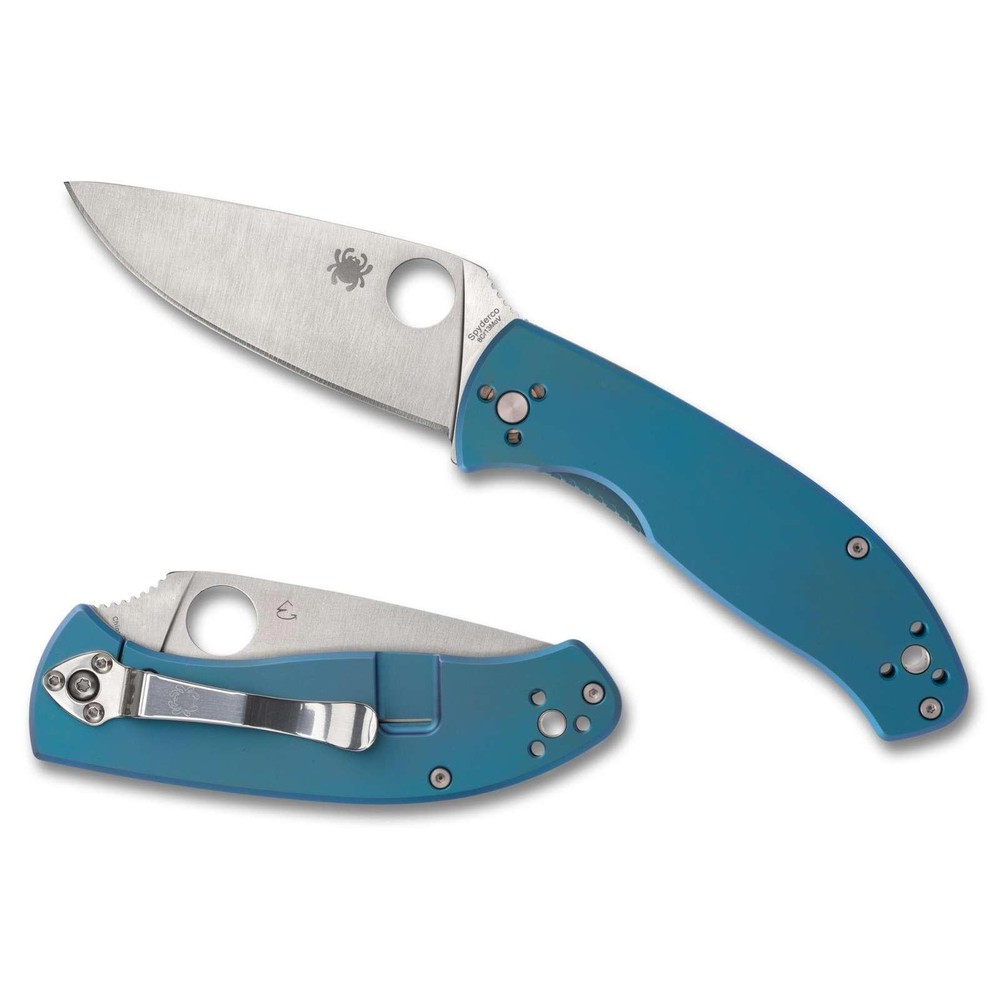 Spyderco Tenacious Titanium Blue 8cr13mo