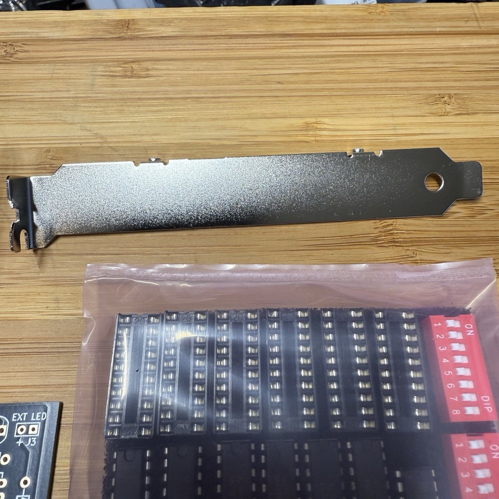 XT-IDE ISA 8-Bit IDE Controller DIY Kit XTIDE Including Bracket & Sockets