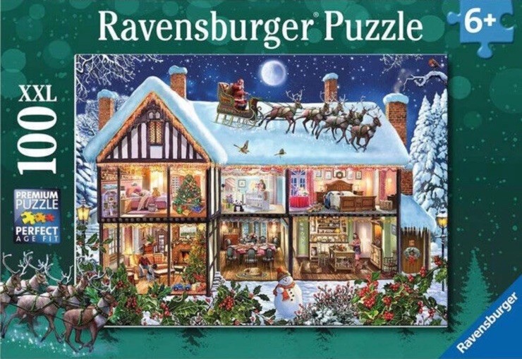 Puzzle 100 elementów. Boże Narodzenie