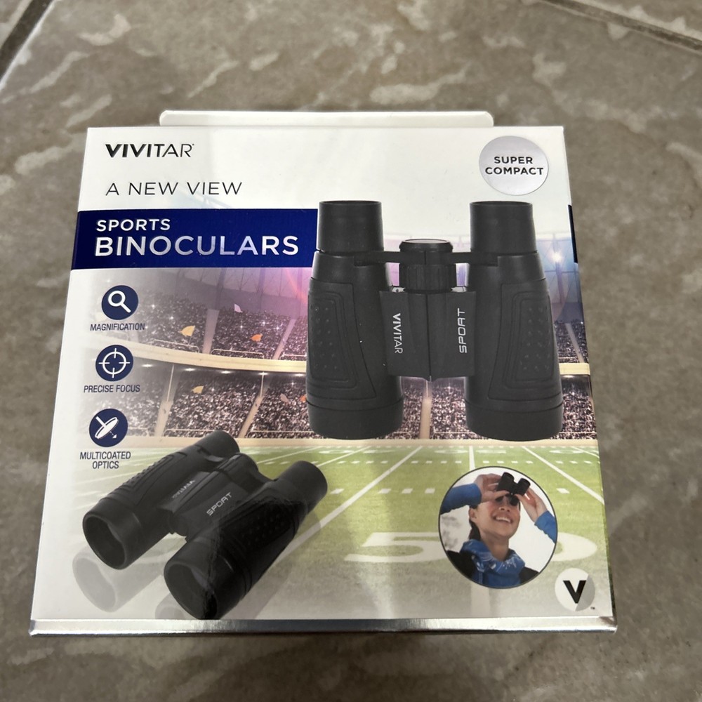 NEW VIVITAR SPORTS BINOCULARS SUPER COMPACT!