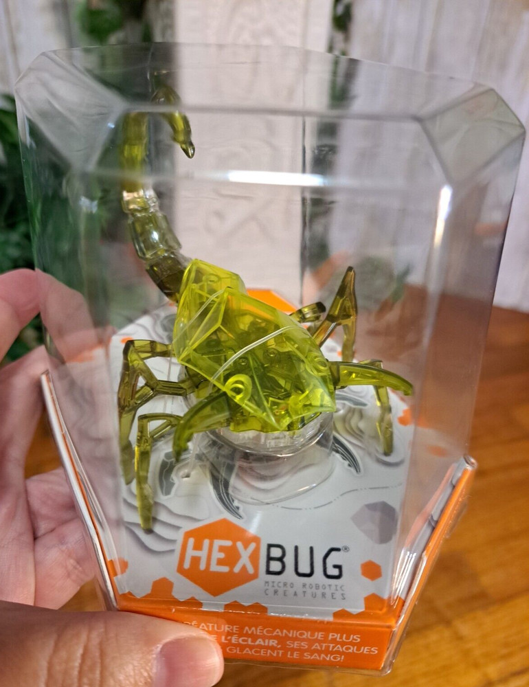 Hexbug Scorpion Green Mechanicals Robot Insect Micro Robot Creature