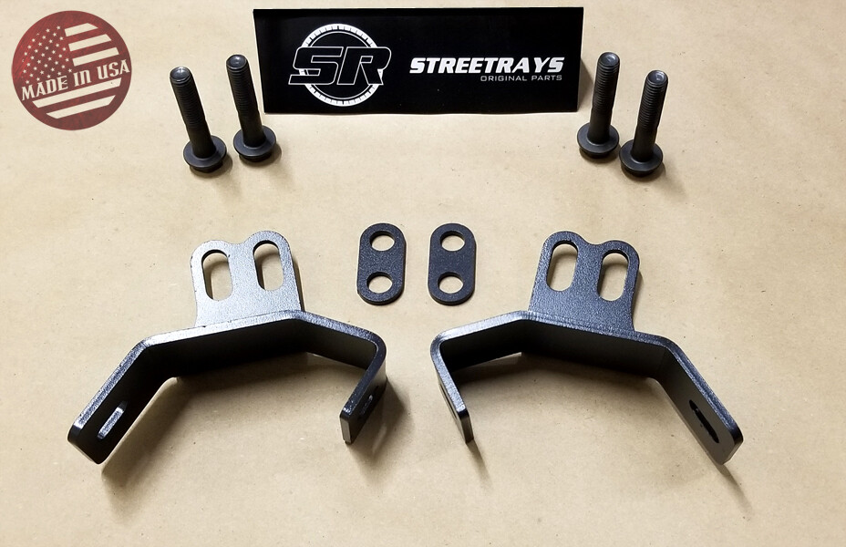 [SR] A Pillar Dual LED Light Pod Mount bracket 14-up Polaris RZR XP 900 570 800