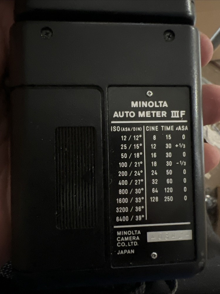 Minolta auto Meter IIIF