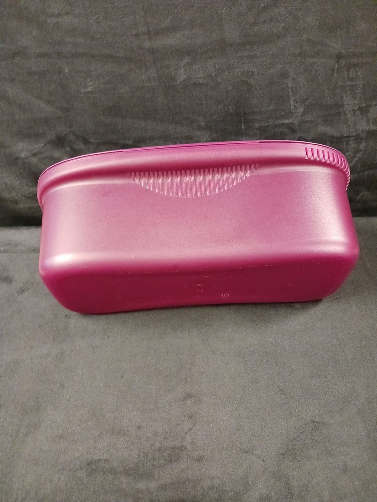 Purple Plum Tupperware Microwave Spaghetti Pasta Maker Strainer