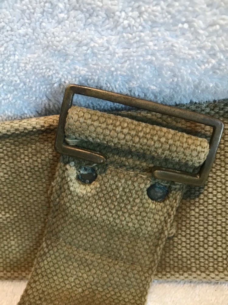 WW1 British Army P-08 Web Combat Belt