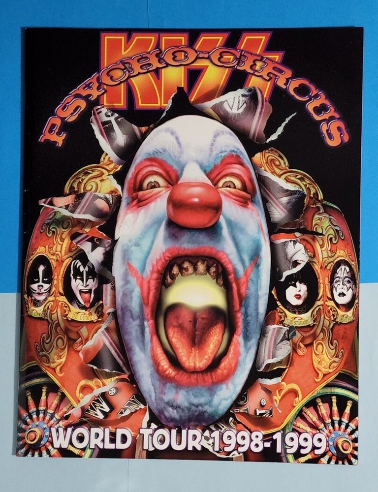 KISS - PSYCHO CIRCUS - WORLD TOUR BOOK 1998-1999