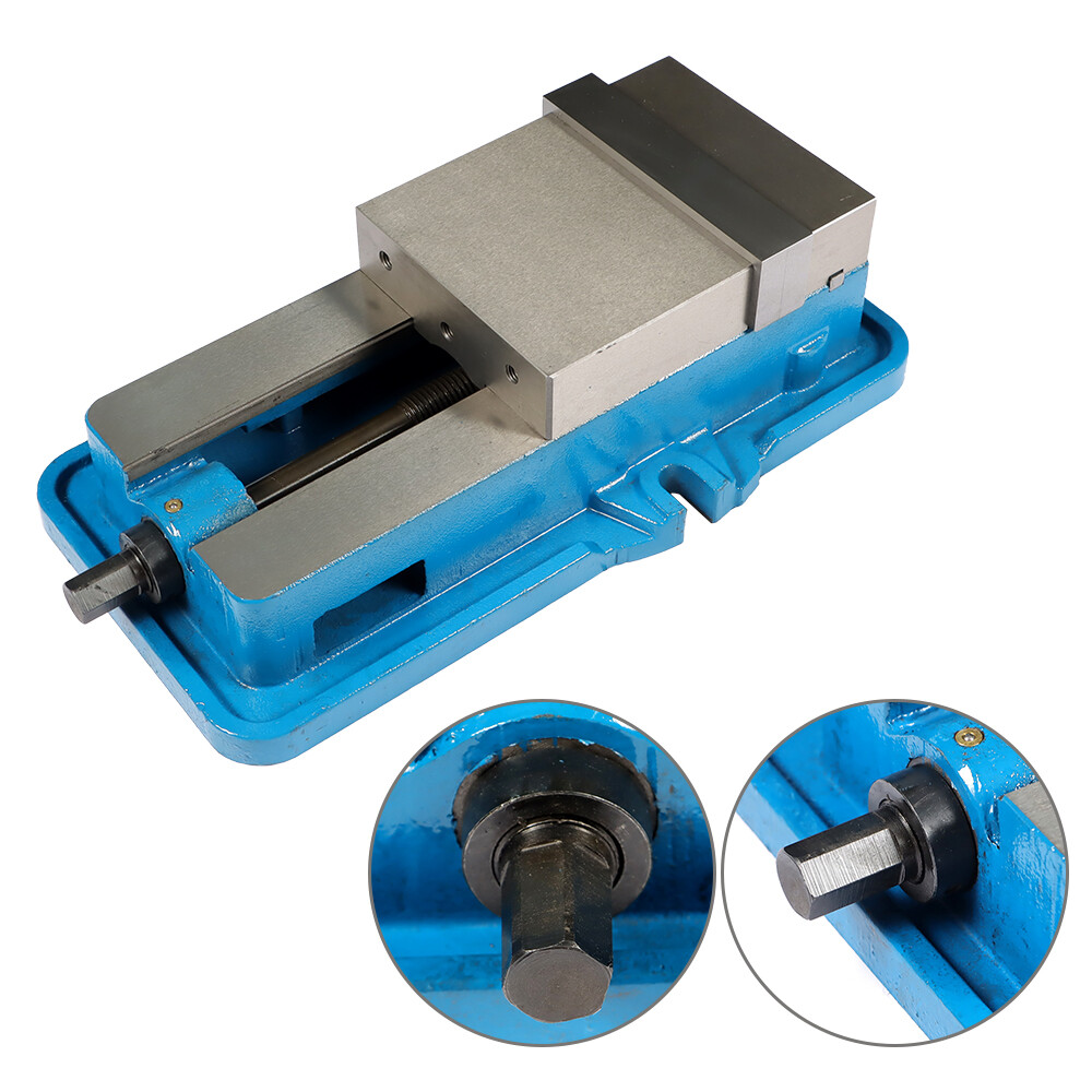 6" Lockdown CNC Milling Machine Vise .002“Precision