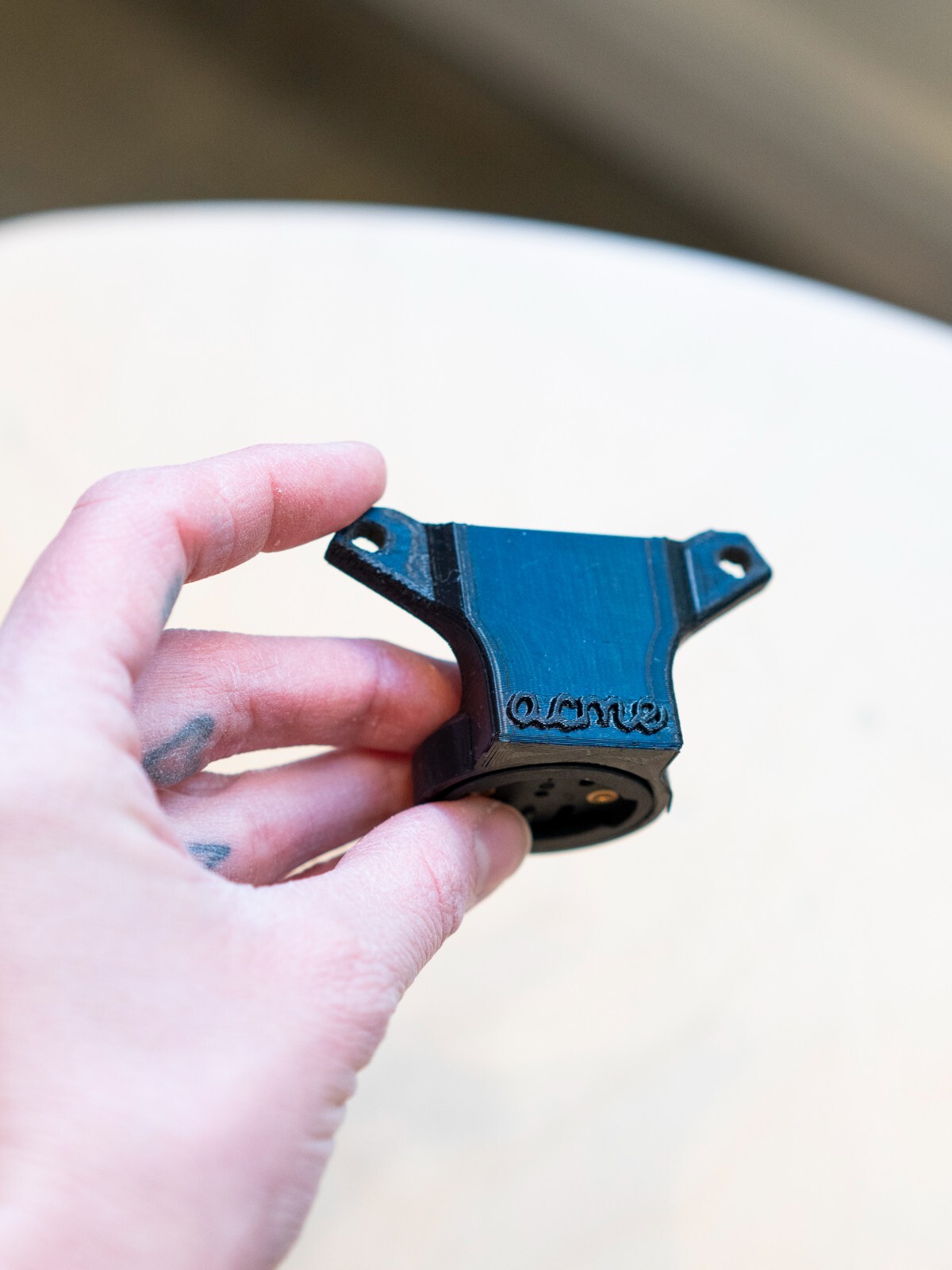 3D Print Garmin Varia Saddle Seat Mount For Specialized SWAT Saddle Selle Italia