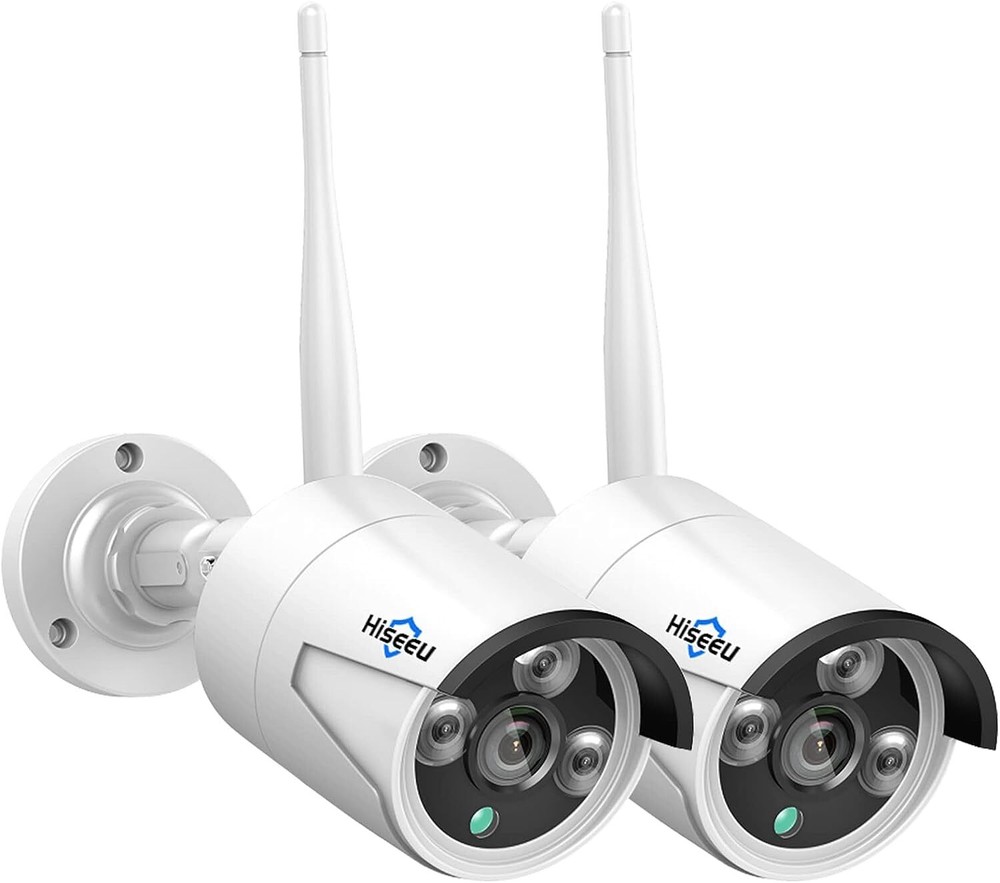2K 3MP Outdoor WiFi Security Camera For Hiseeu Wireless Security Camera System