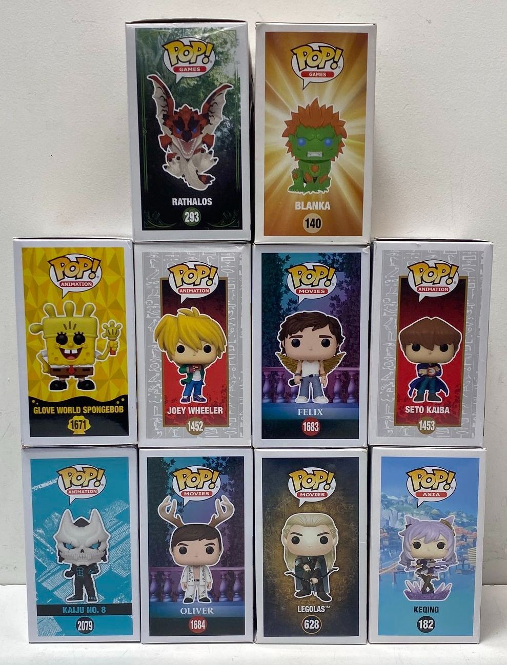 Assorted Bundle of 10 Funko Pop