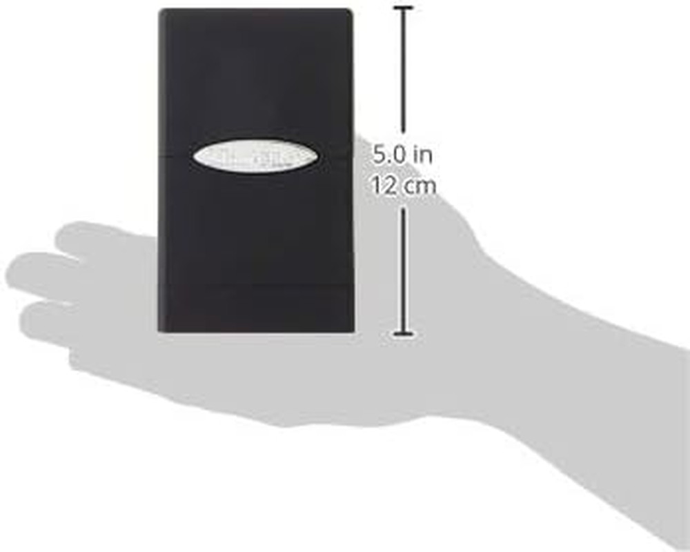 Satin Tower Deck Box | Black | 1-Pack