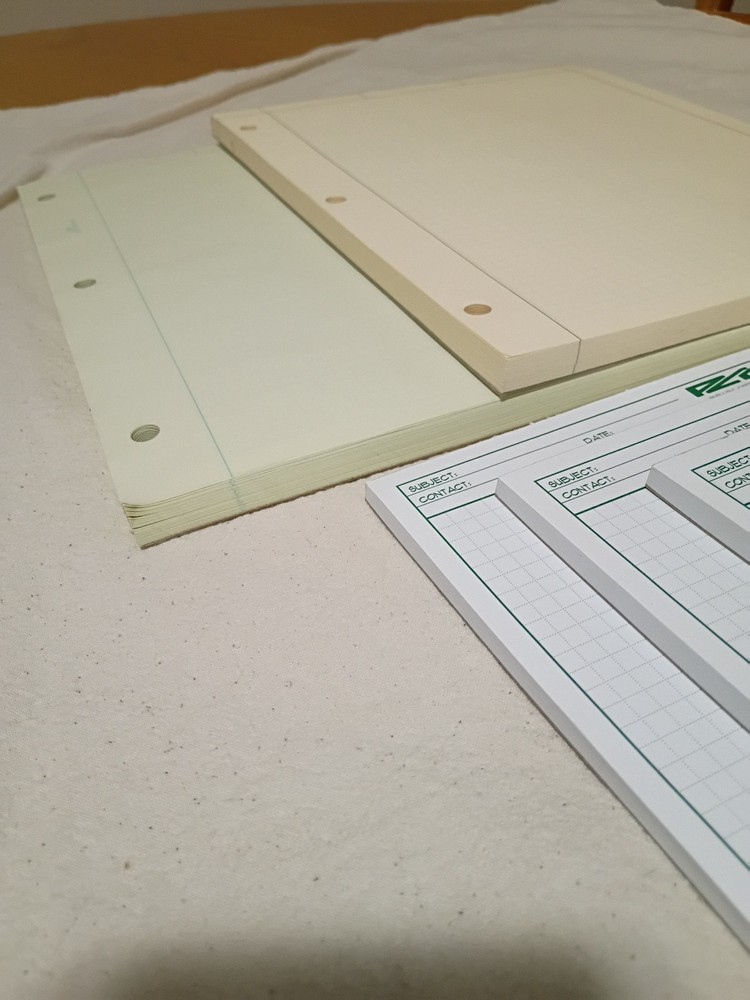 Misc. Engineering Computation Pads 8.5x5.5" -8.5x11" Around 400 Sheets