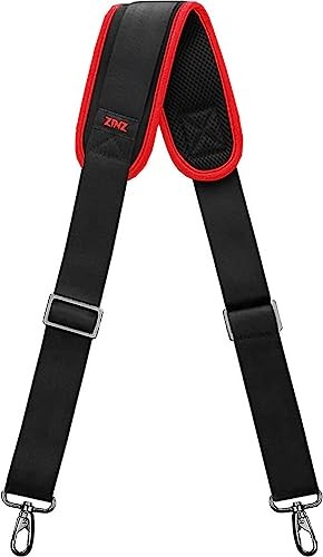 Bag Shoulder Strap, Padded Adjustable Shoulder Strap Replacement 57" Wine Edge