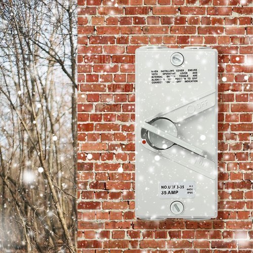 3 Pole Safety Isolation Switch Safety Switch Isolation Switch Wall Mounted