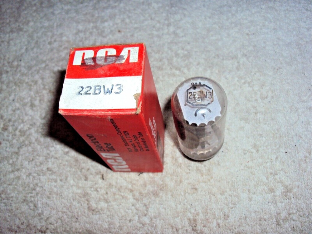 NOS RCA 22BW3 Vacuum Tube