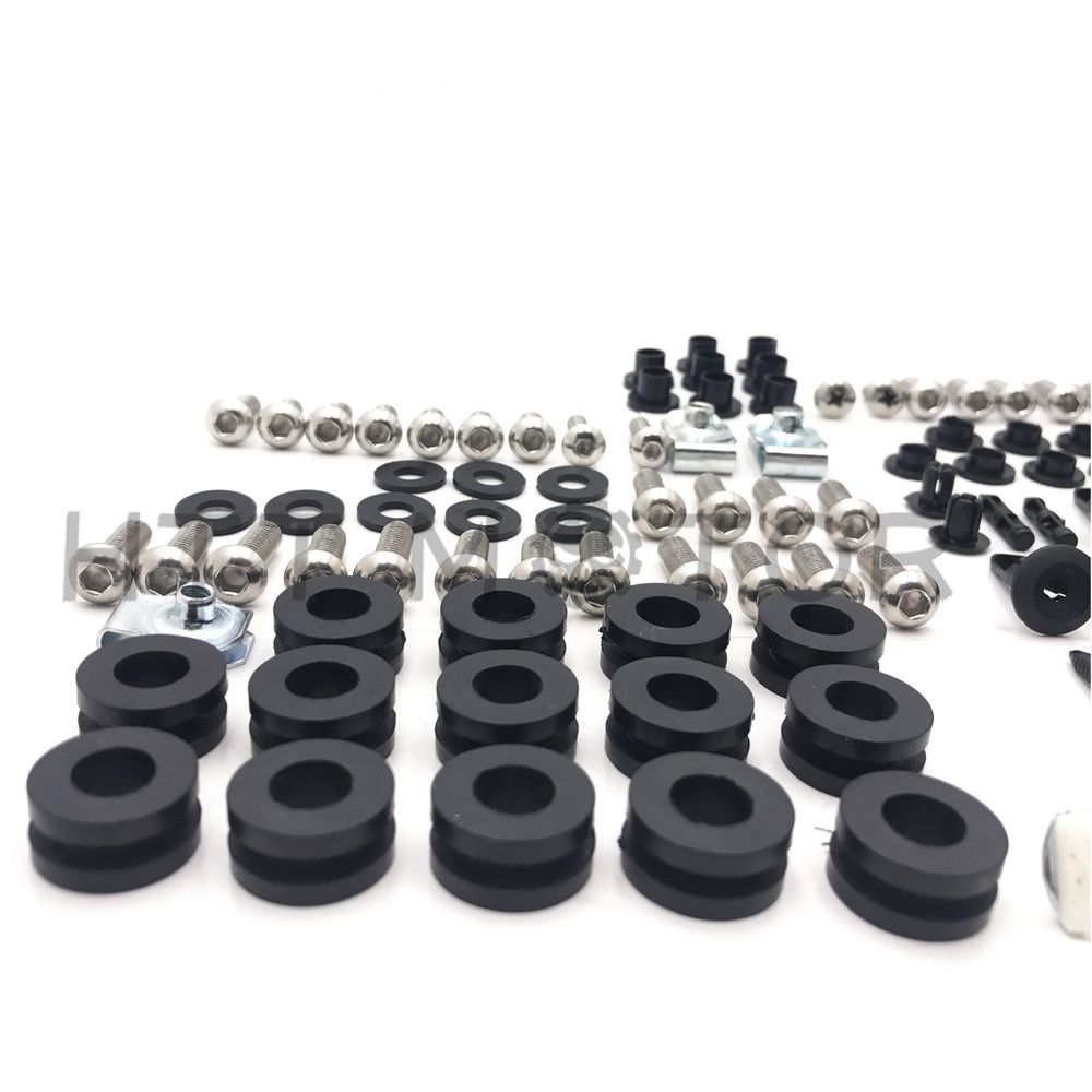 Motorcycle Complete Fairing Bolt Kit Body Screw Set for HONDA CBR600RR 2005-2006