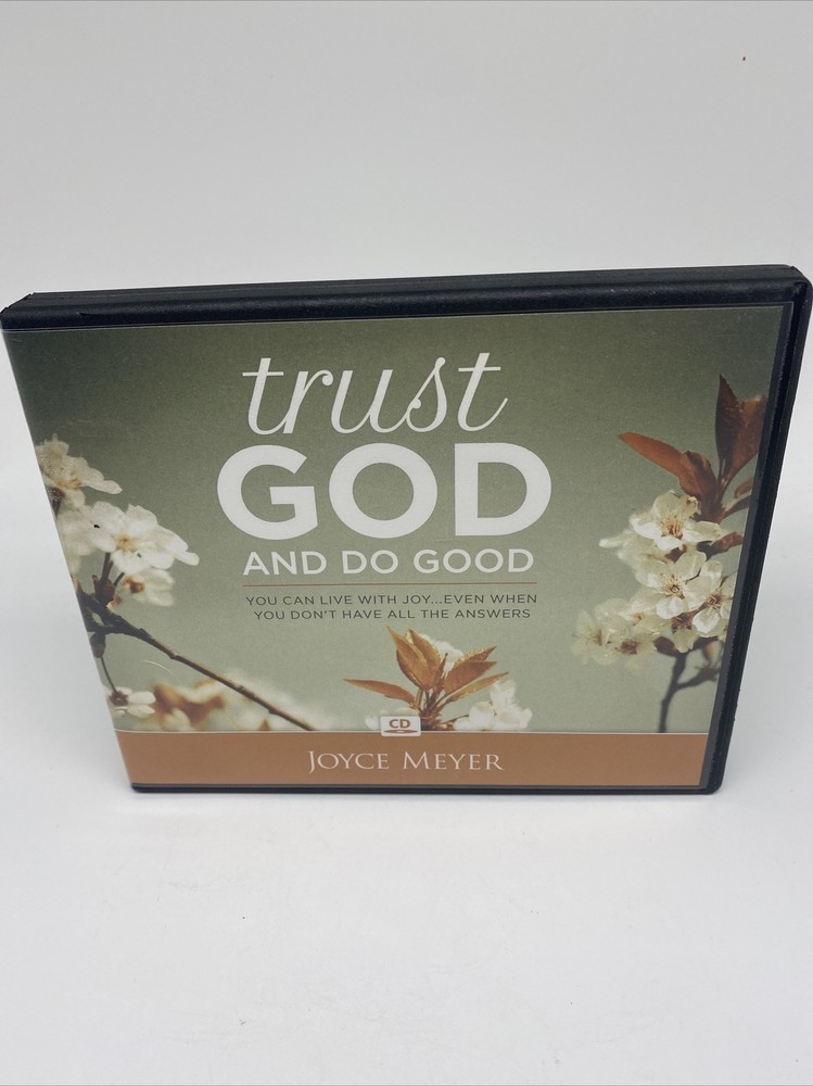 JOYCE MEYER - Trust God And Do Good - 4 CD Set