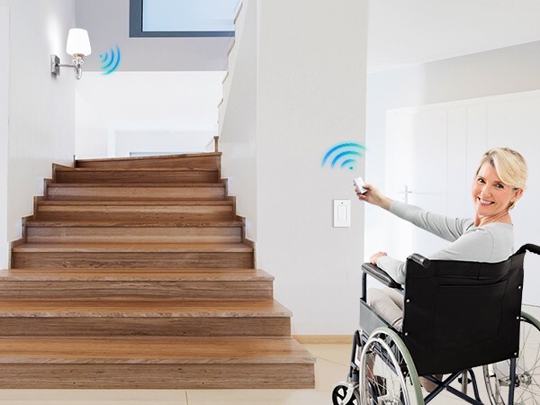 DEWENWILS Remote Control Light Socket, Wireless Light Switch 3 Socket 1 Controll