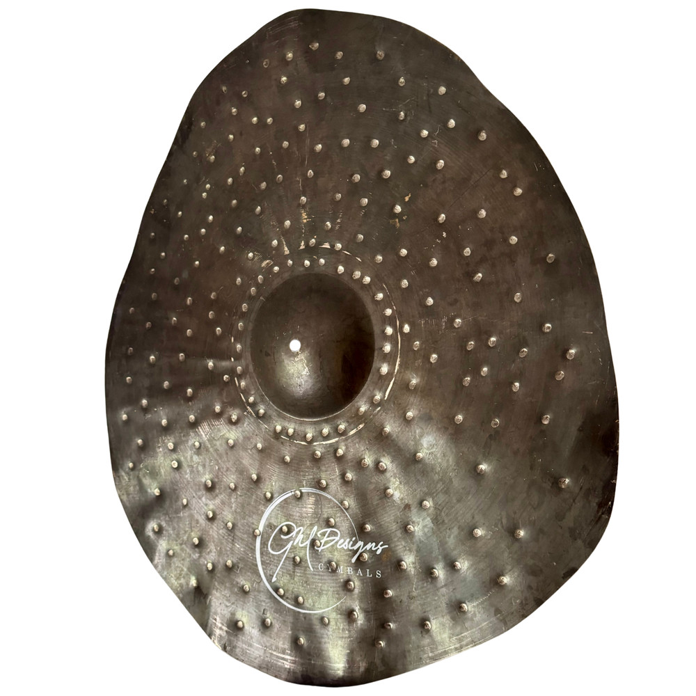 22" GM Designs Onyx Obscure Cymbal - Deep & Thunderous!