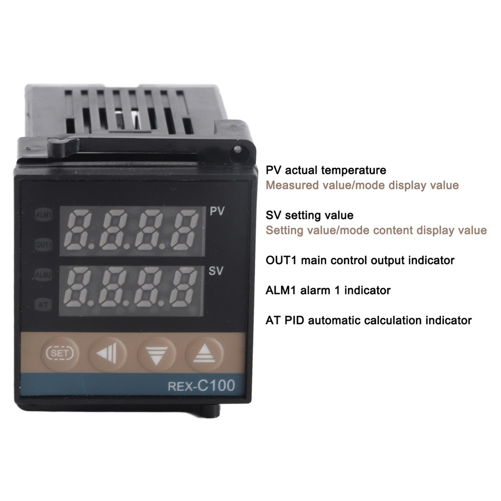 BERM PID Thermostat Digital Temperature Controller Switch For Temperature Detect
