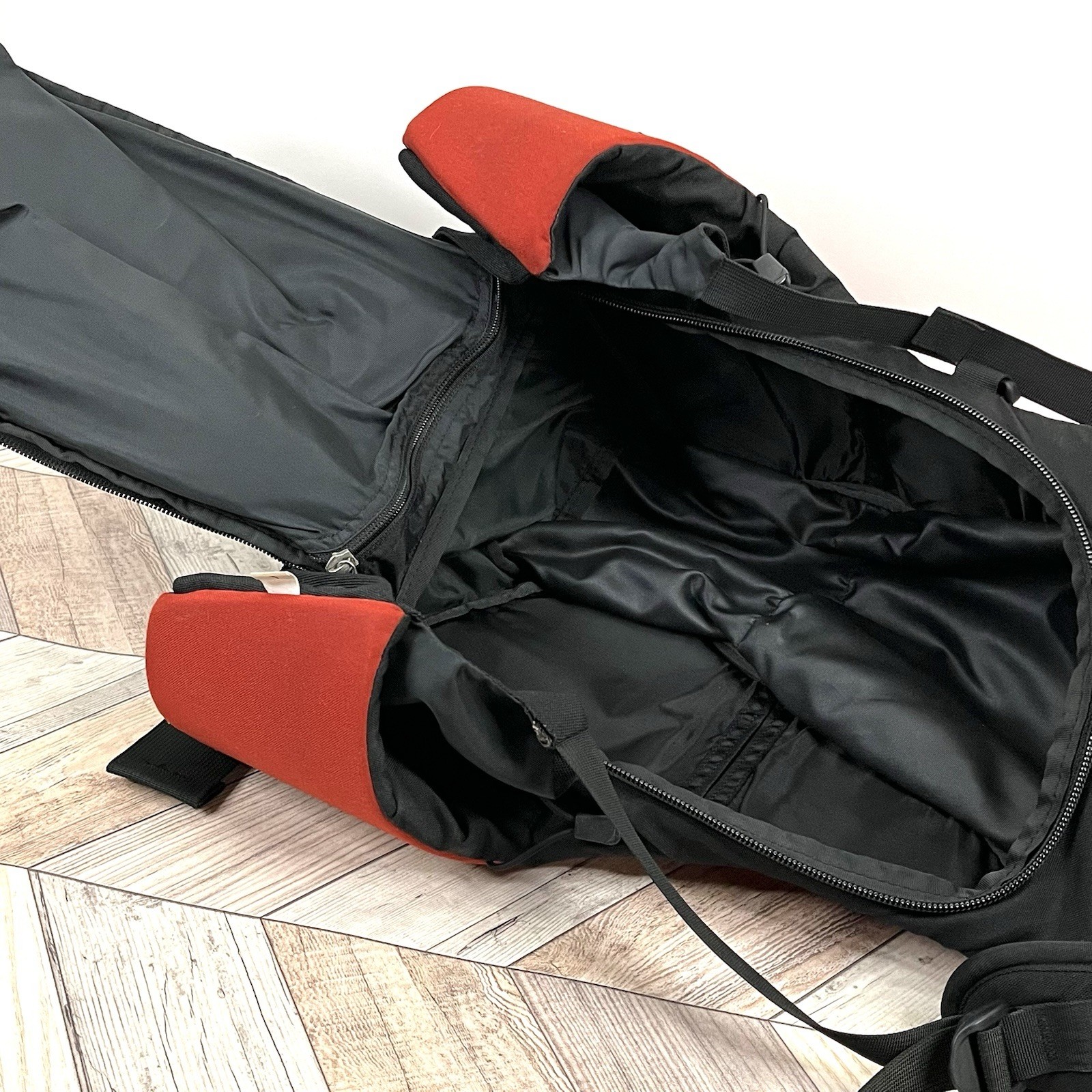 Osprey Skylark Backpack Colorado USA Orange Black Waist & Shoulder Strap Large