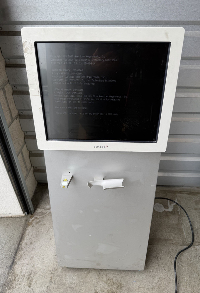 UNTESTED 2010 3Shape Trios T12A Professional Digital Scanning Solution : POWER