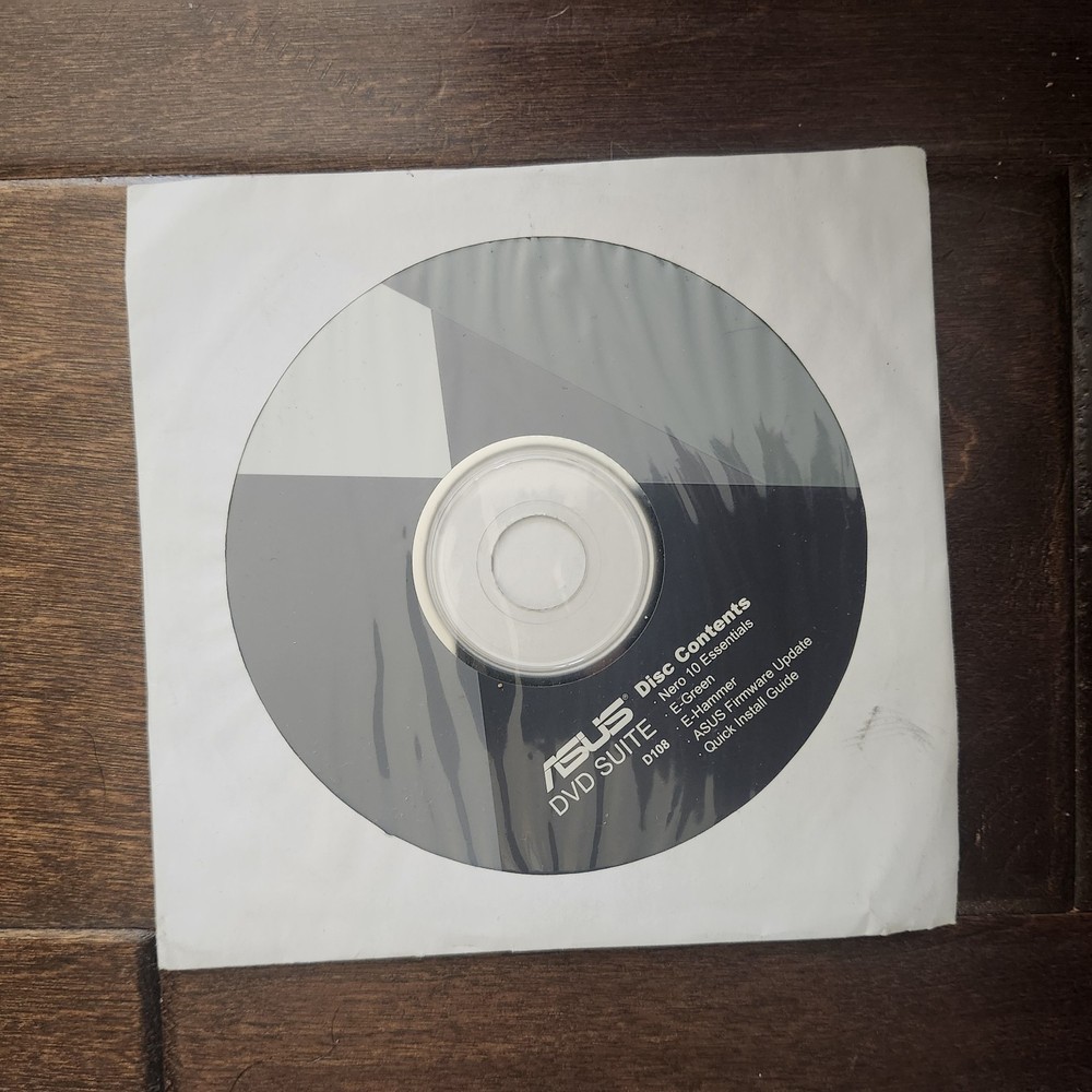 ASUS DVD Suite Software D108