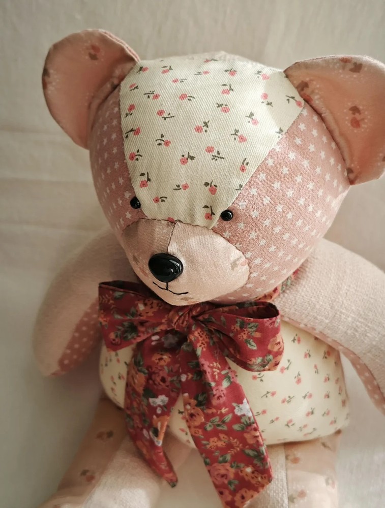 Memory Bear Sewing Pattern Digital Download: Keepsake Teddy Bear Template (PDF)