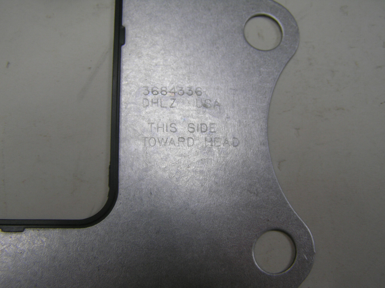 CUMMINS 3684336 THERMOSTAT HOUSING GASKET "NEW" "OEM" 368-4336 ISX