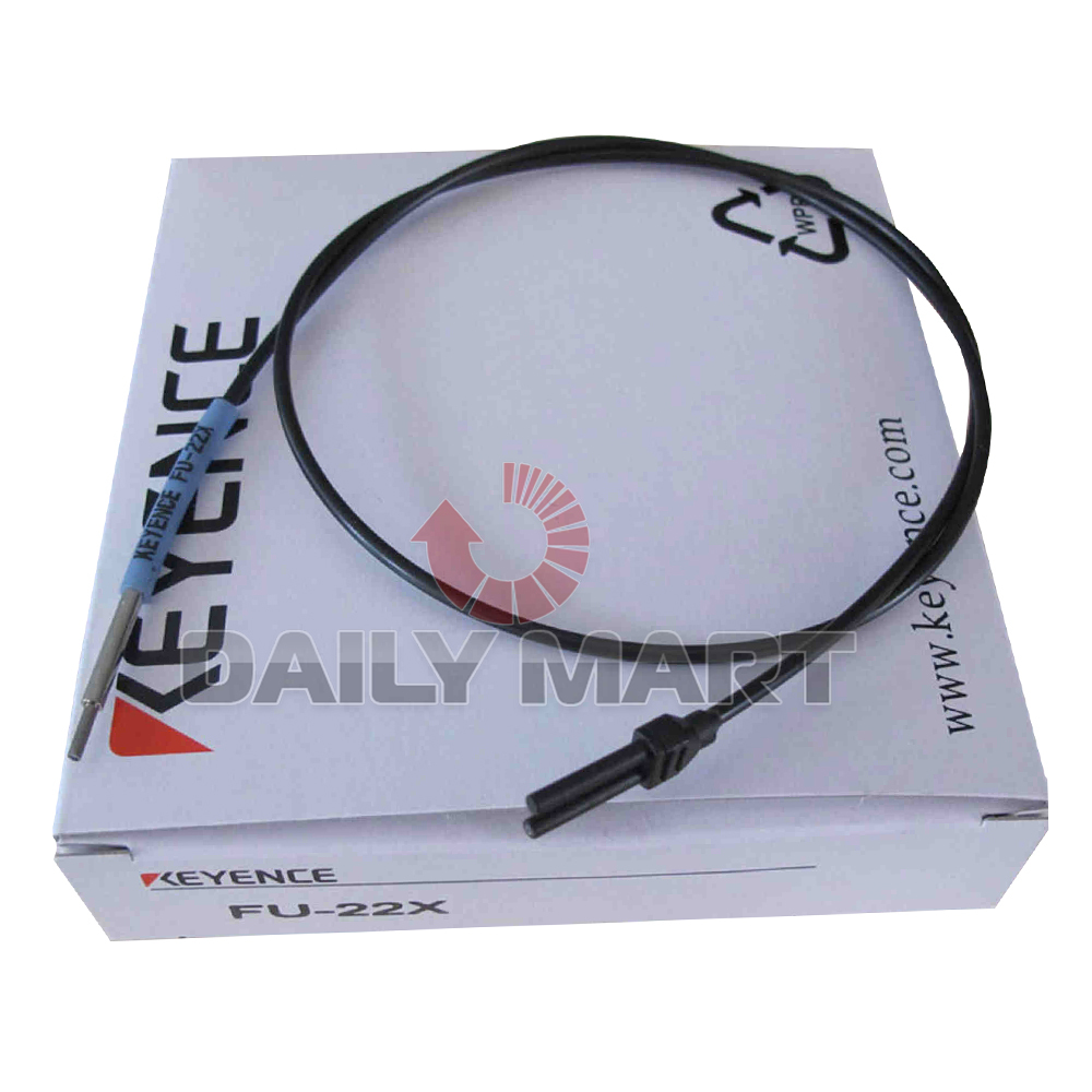 KEYENCE FU-22X Diffuse Refelctive Photoelectric Digital Fiber Optic Sensor Unit