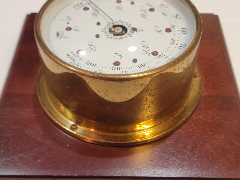 Vintagr Downeaster Medallion Wind Speed & Direction Gust Register Untested