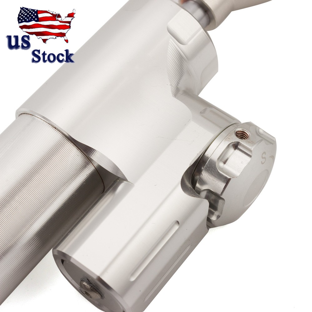 Universal Aluminum Adjustable Steering Damper Stabilizer Motorcycle Part Silver