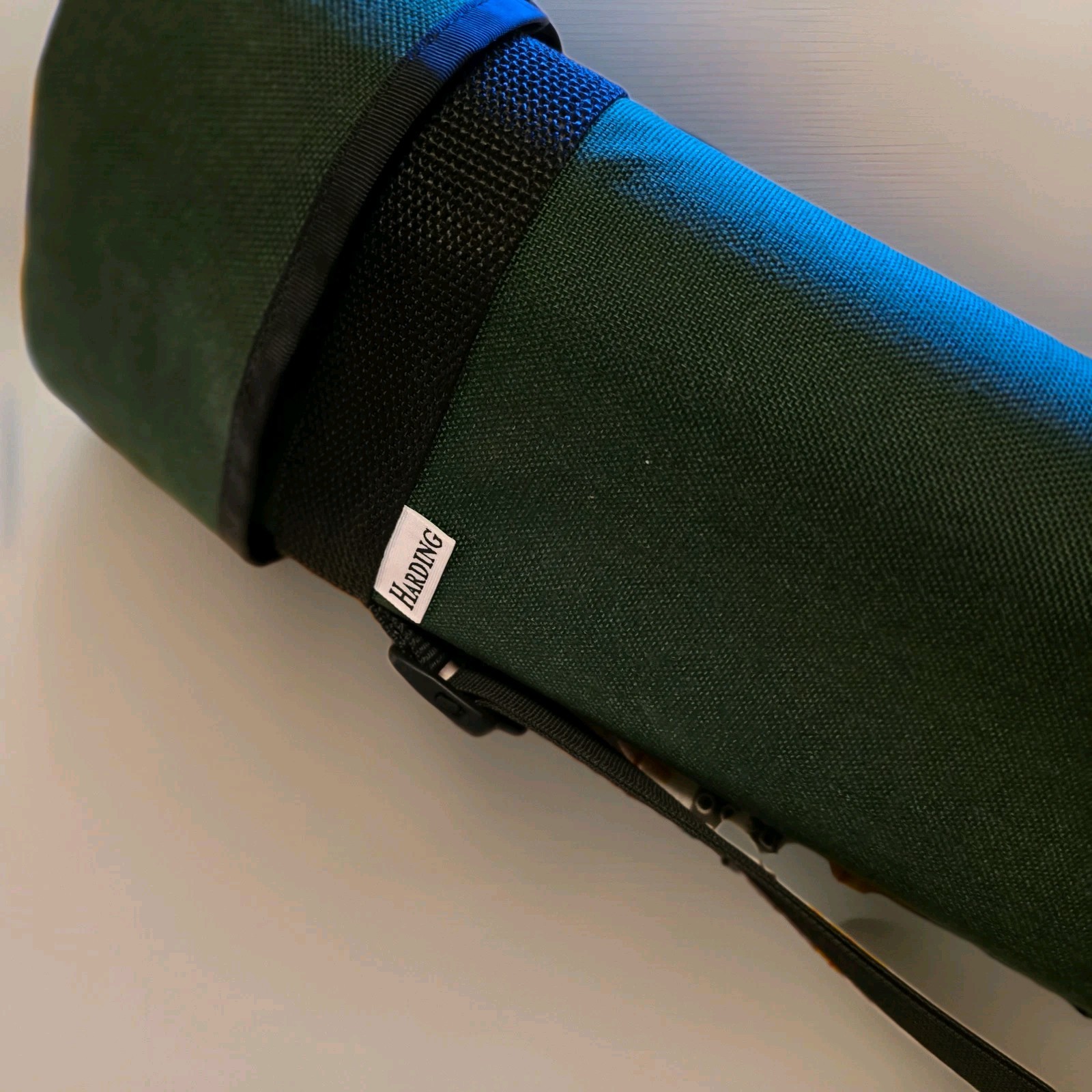 HARDING & SONS 3/Three-Rod Fly Fishing Rod Case Canvas Over Hard PVC NEAR MINT!