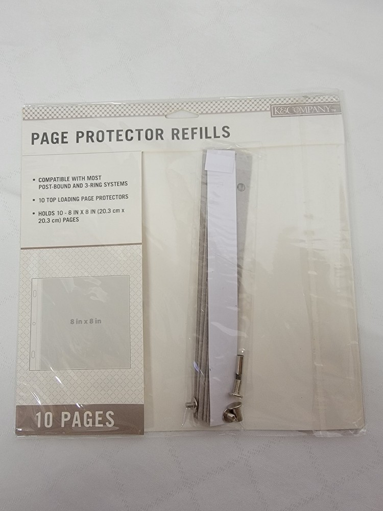 K&Company Scrapbook Multi Dot 8" x 8" window scrapbook