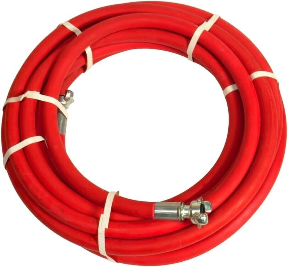 Jackhammer Rubber Air Hose Assembly with 3/4" Universal (Chicago) Couplings - 50