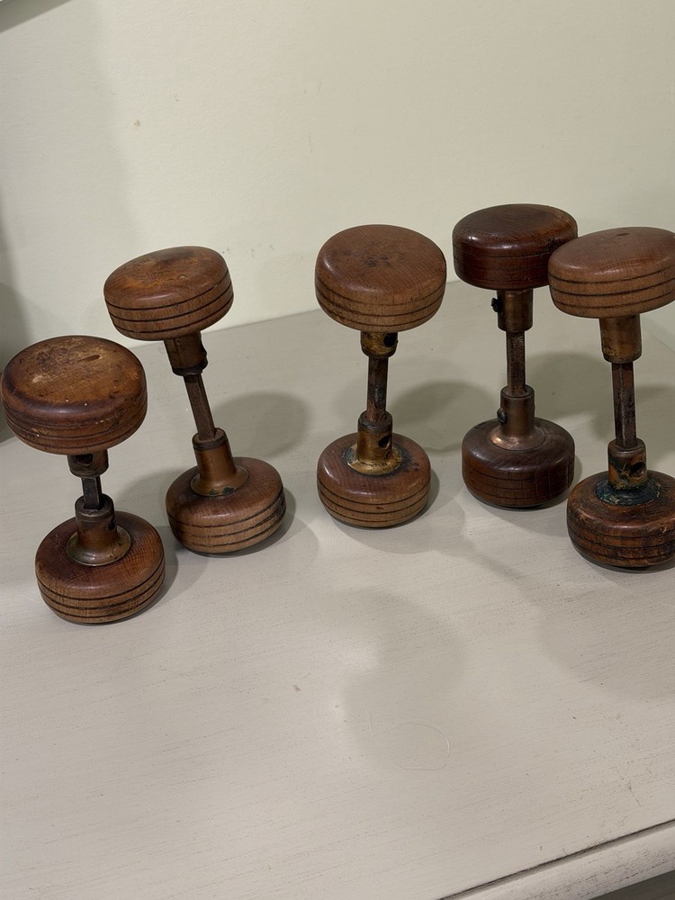 vintage wooden door knobs 5 Sets Available. This Ad For 1 Set