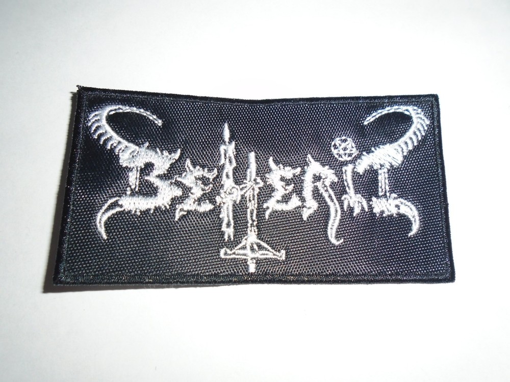 BEHERIT BLACK METAL EMBROIDERED PATCH