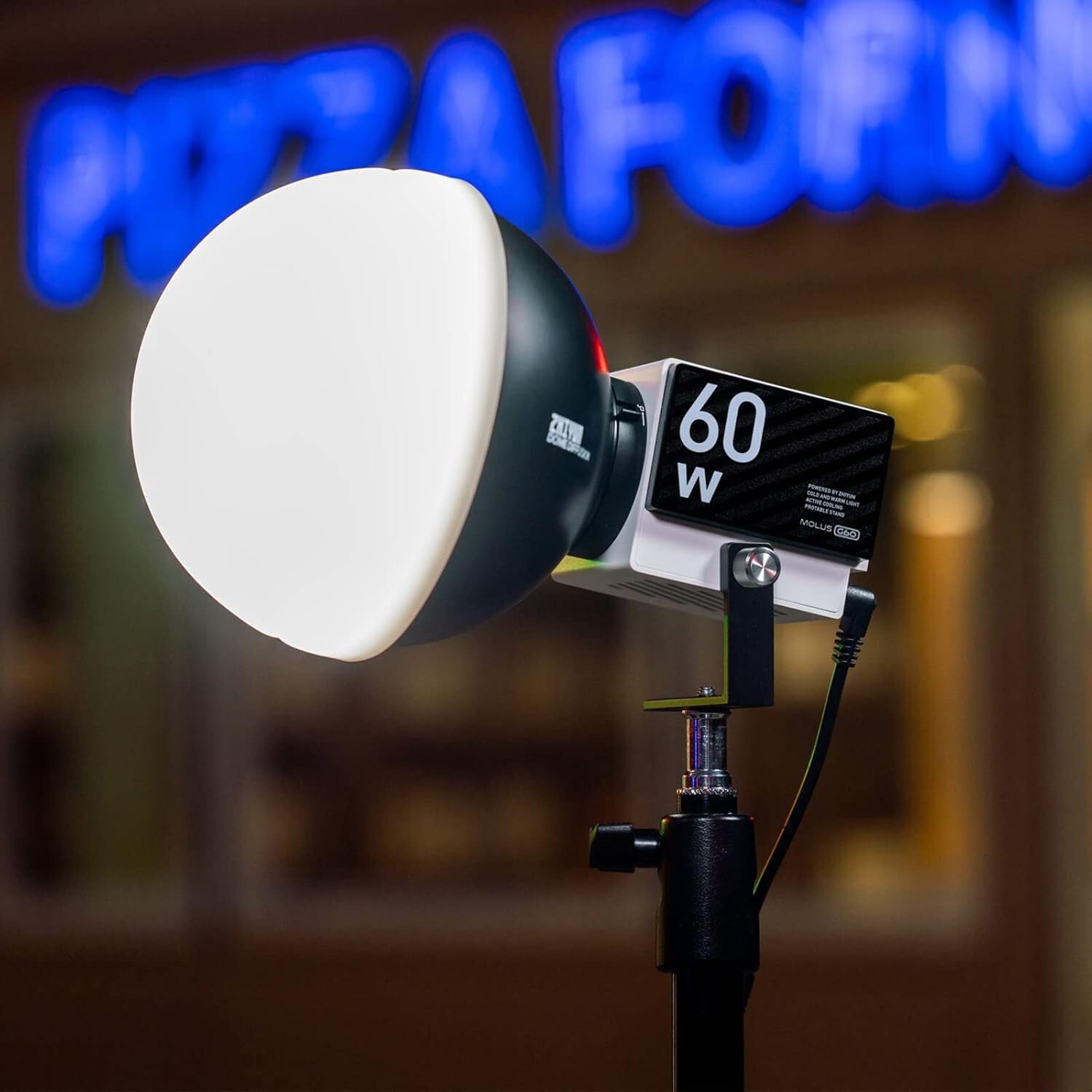 Genuine Zhiyun Dome Diffusion For Molus G60 Molus X100 COB Light (ZY Mount)