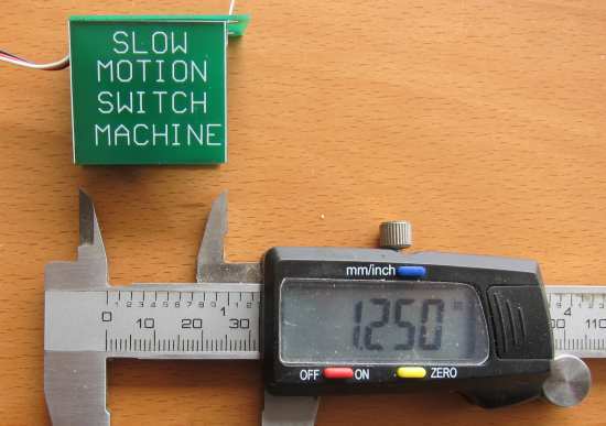Turtle - Slow Motion Switch Machine for All Gauges $8.50 usd