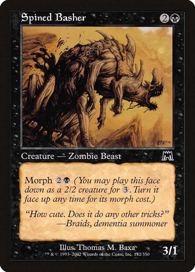Spined Basher Onslaught 172 MTG MP