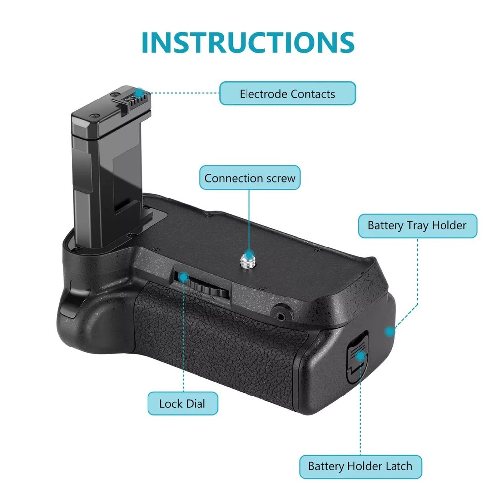 Durable Vertical Battery Handle Grip Holder Accessories For Nikon D3100 D3200
