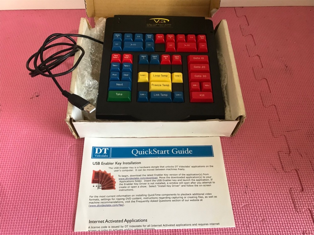 DT Videolabs Playback Pro Plus 3.x USB Controller For MAC