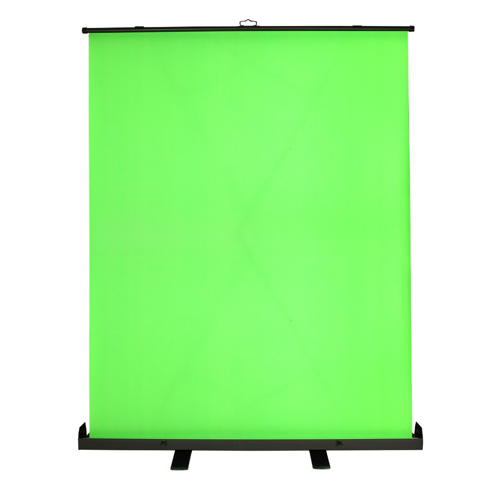 Homegear Collapsible Pull Up Green Screen Video Photography Background 5ft x 6ft