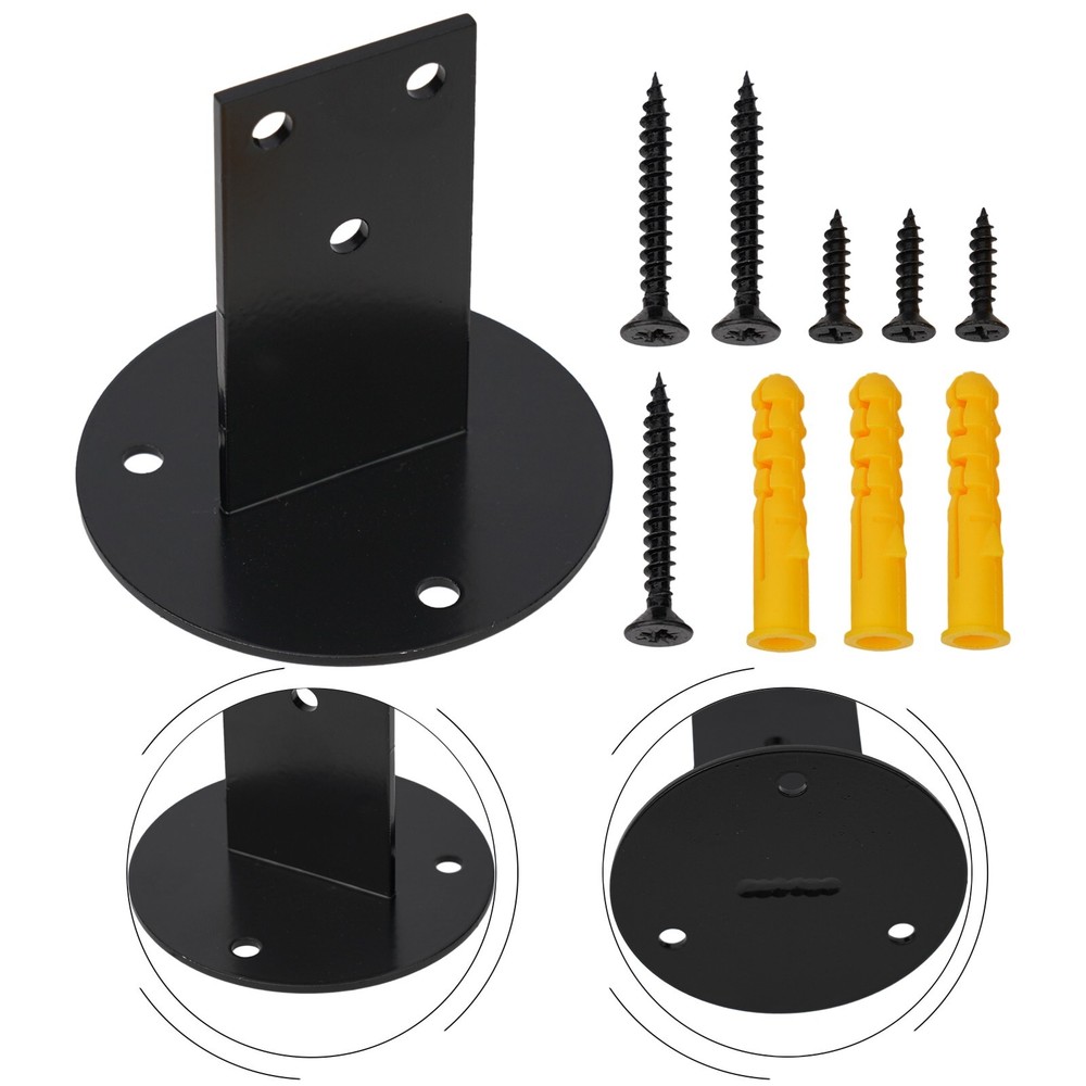 Versatile Wall Mounted Hand Rail Bracket Fits Handrail Designs